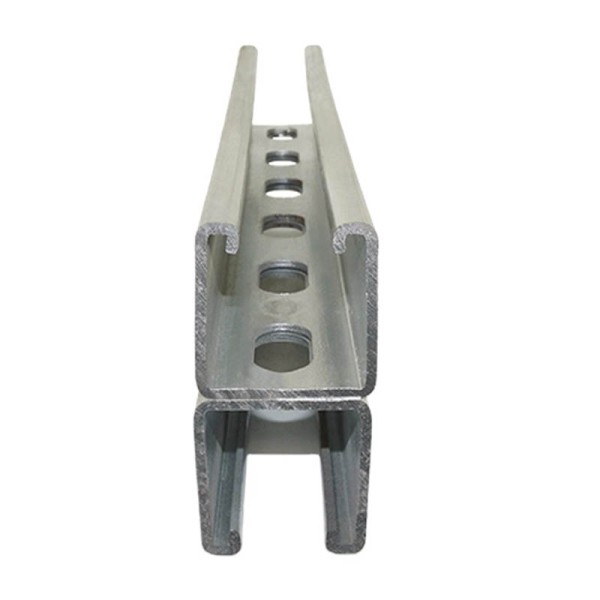 HDG 41x41 Unistrut Channel Adjustable Metal Framing For Construction HVAC & Data Center Seismic Bracing