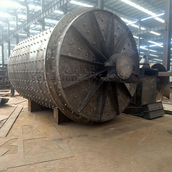 SS316 Ultra Fine Batch Type Ball Mill 200KW Wet Processing