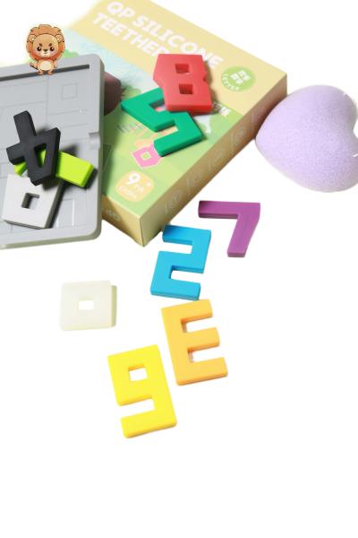 Sustainable Soft Silicone Teething Toys for Sensory Stimulation With Size Is 15*15*3cm And Weight Is 220 Gram