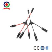 conector de rama de 1500V 12AWG Y 1 a 3 para el panel solar