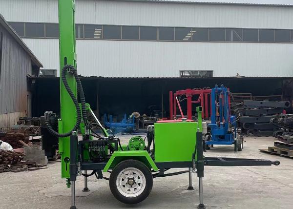 Trailer Small Water Drilling Machine 150M