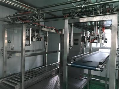 Sus304 / 316 Aseptic Filling Machine Fruit Juice Packaging Machine 40 Kg / H Steam Consumption