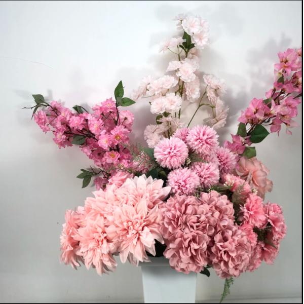 AF-111 in Stock HOT Sale Rose Silk Peony Bouquet Artificial Flowers Cheap Flowers for Home Wedding Decorative Flowers