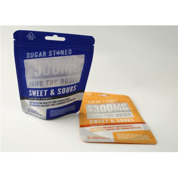 Stand Up Aluminum Foil Bags For Rhino 7 Swag Platinum 15000 Pill Packaging