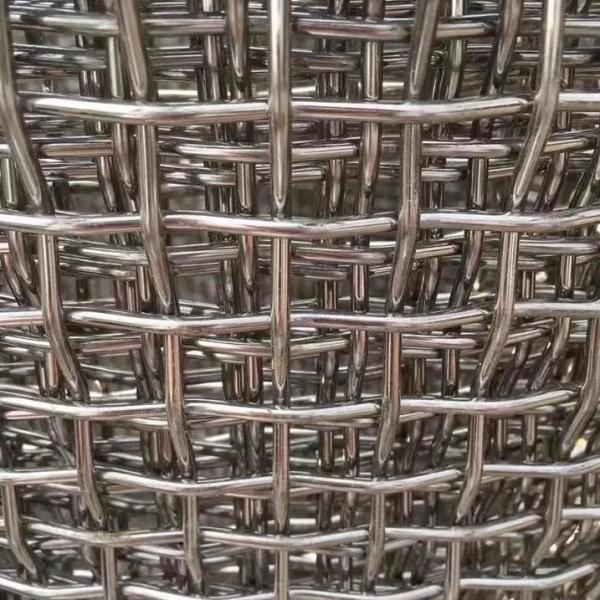 High Carbon Steel Material for Strong and Durable Vibrating Screen Mesh