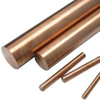 Material de cobre resistente a la corrosión C2100 C21000 Cuzn5 CZ125 H95 Barra de cobre sólida