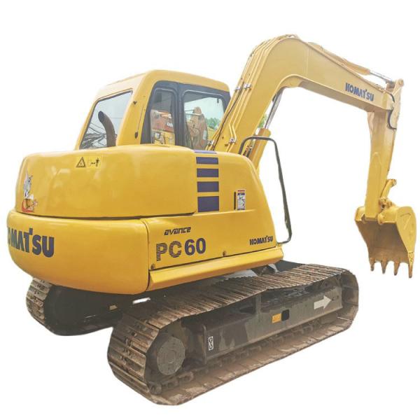 Japão original usado Komatsu PC60-7 escavadeira 6 toneladas para venda