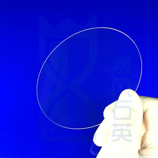 Custom High Light Transmittance UV Ultra Thin Thickness Quartz Window