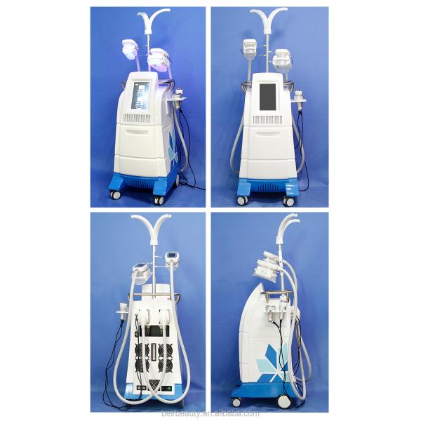 Multifunctional Vacuum Cavitation System With 4 Cryo Handles RF Fat Burning Machine