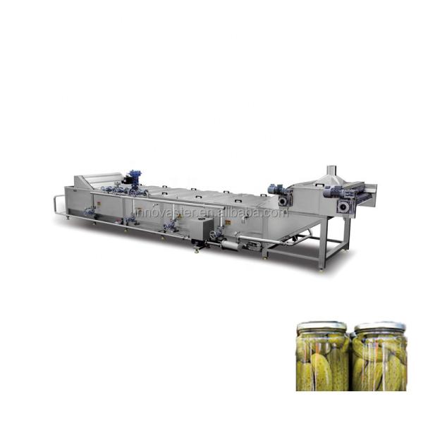 Chutney Pickle Cans Sterilization Tunnel Pasteurization Machine for Long Service Life