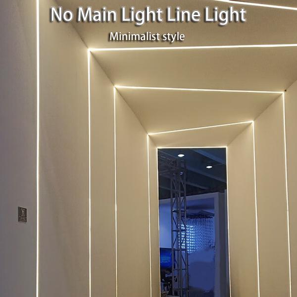 Lampes à bande de lampe en alliage d'aluminium pré-enterrées