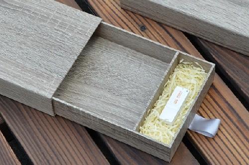 4x6 and 5x7 wooden texture photo presentation gift box with USB divider box,Photo storage box,photo gift box for wedding