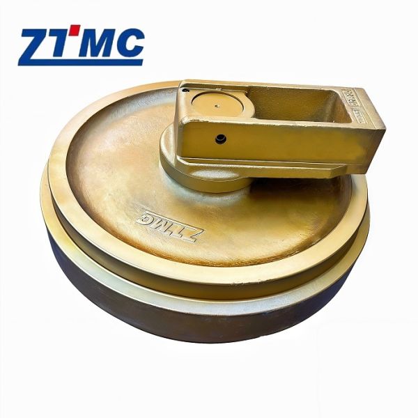 Doosan DX225 Excavator Front Idler High Strength Manganese Steel Undercarriage Idler HRC50-56 Hardness