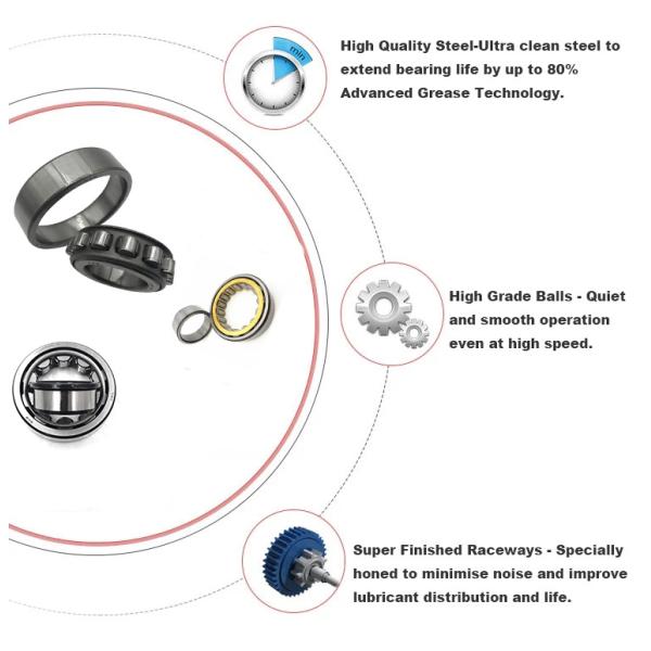 Цилиндрический размер подшипника ролика НФ210 польза электромотора 50*90*20 Мм для подшипника