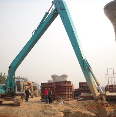 Customized Mini Excavator Long Reach Booms For Sea Dredging