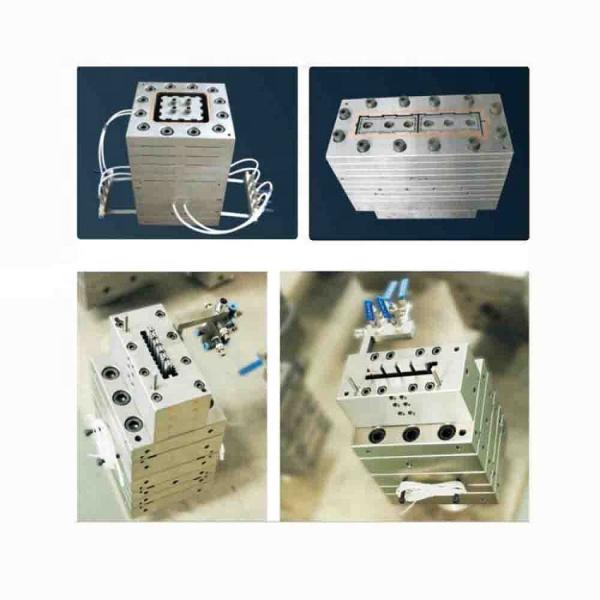 Double-screw Plastic PE WPC Decking Profile Making Machine for 150-200kg/h Capacity