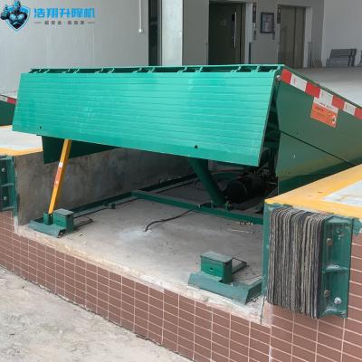 Goods Unloading Loading Dock Equipment Leveler Lifts PLC Control Custom