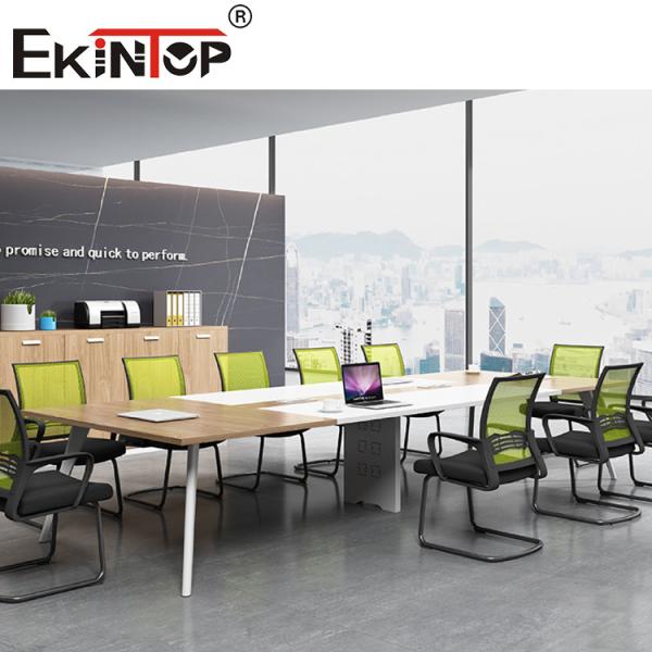 Стол переговоров 4 ног модульный усаживая 6 8 10 людей для конференц-зала