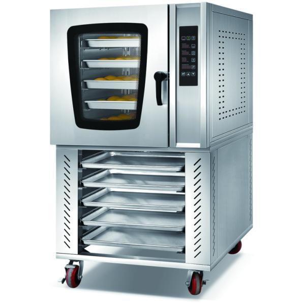 Печь конвекции горячего воздуха пара выпечки ресторанов коммерчески отрегулированная печью электрическая