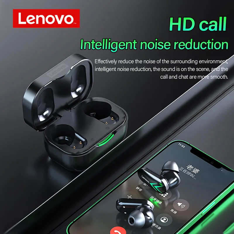 Lenovo XT82 Tws Bluetooth 5.1 Earbuds With LED Display Battery
