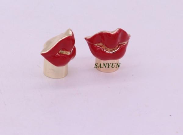 Os bordos de Rose Red Plated dão forma corrosivo dos tampões de garrafa do perfume ao anti