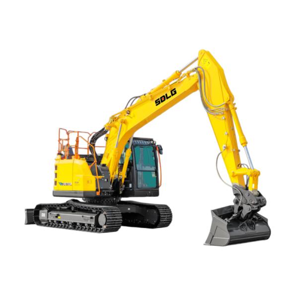 SDLG Lingong Track Type Digger 15.2tons Er6155h Excavator With 0.55m³ Bucket