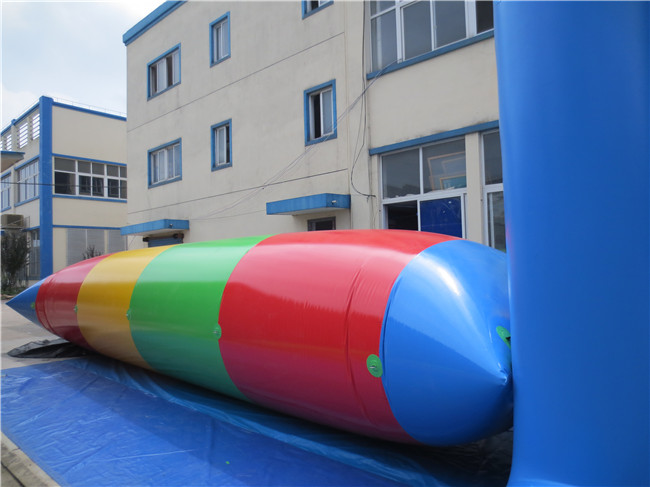 Inflatable Water Park Exciting Water Play Equipment for Inflatable Water Games Ejection Bag on Sale