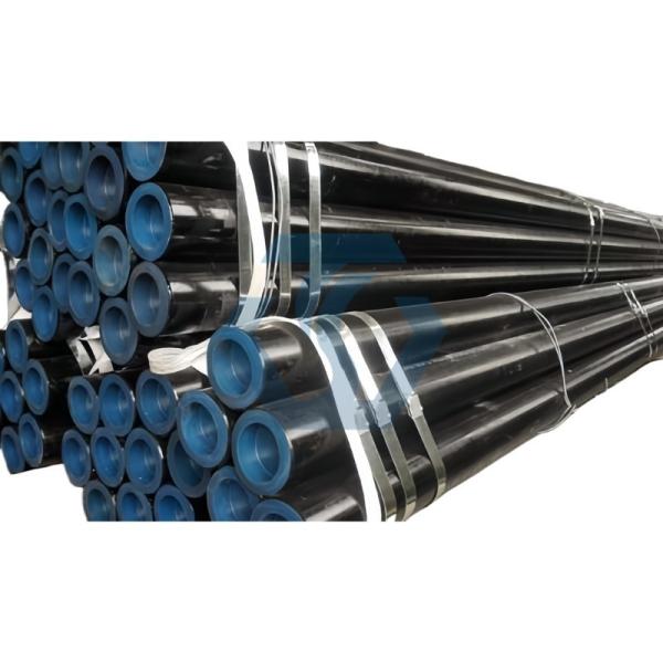 API Round Hot Rolled Welded Seamless Mild Carbon Steel Line Pipe For Oil Pipeline Construction