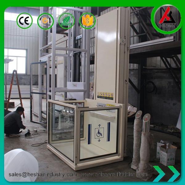 Disabled Vertical Wheelchair Lift Electric Stair Lift Elevator ROHS Approved