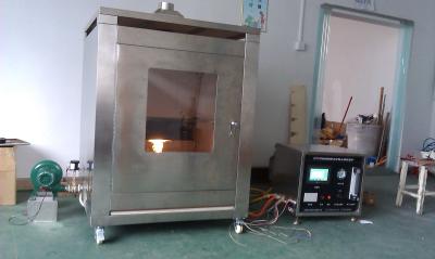 Equipamento de testes dos materiais de construção da resistência de fogo