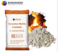 Castables réfractaires à faible ciment de haute qualité 1600C Corundum mullite résistant à l'usure Castables pour revêtements de fours à haute température
