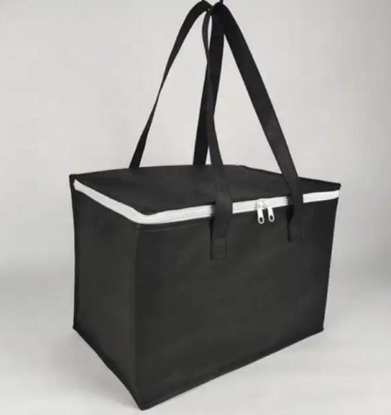 Insulated Lunch Picnic Cooler Bag Water-Resistant Cool Bag Heavy Duty Reusable Tote Grocery Shopping Cooler Bag