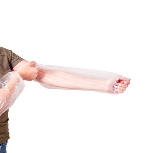 Compostable Biodegradable Personal Protective Disposable Long Sleeve Arm Sleeves Protect Covers Oversleeves Protectors