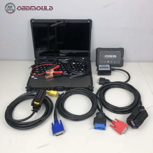 Truck Excavator Commercial Vehicles EURO6/EURO5 Diagnostic Tool for ISUZU Diesel Engine ISUZU IDSS G-IDSS E-IDSS+Getac V110 Laptop