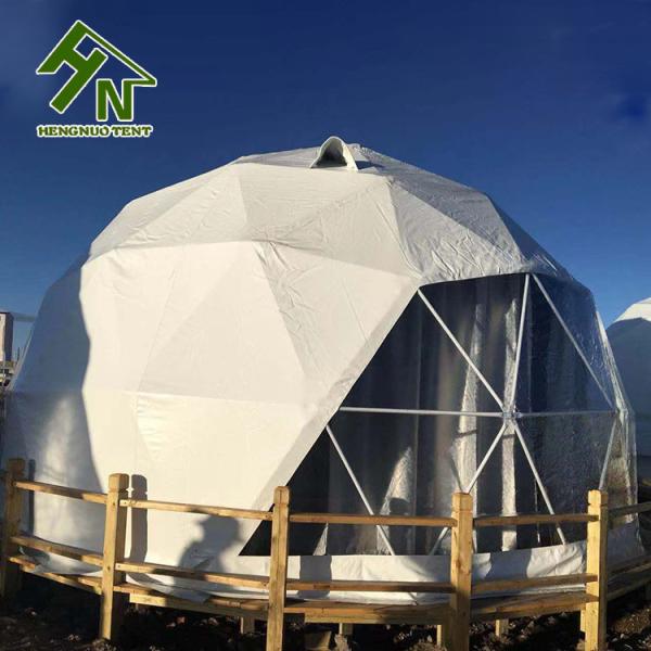 Barraca impermeável da abóbada de Geo do diâmetro de 6m para o acampamento de vida