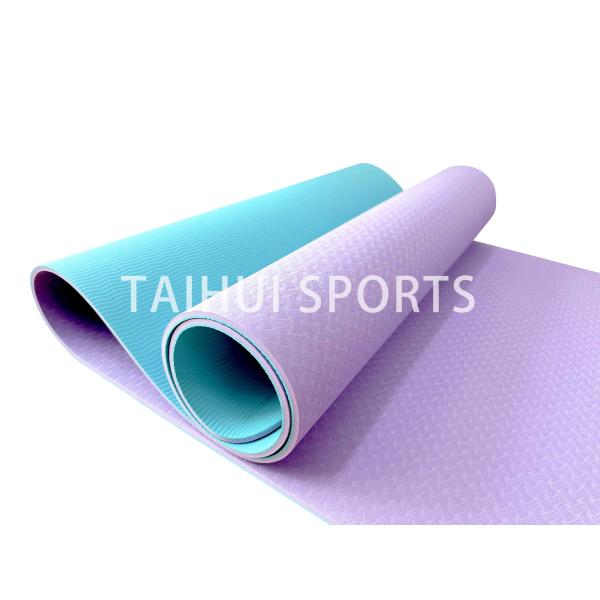 Йога тренажерный зал Ежедневные упражнения Йога Мат 6 мм Уютные полные коврики