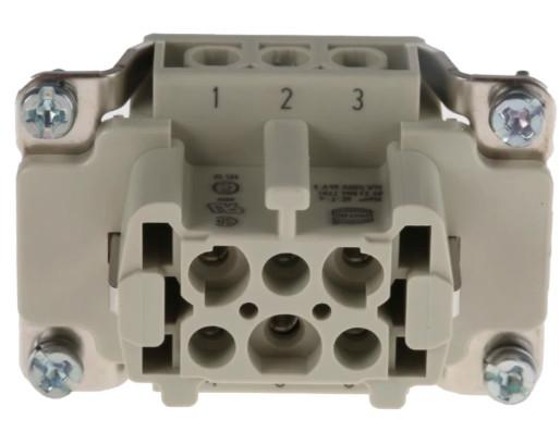 09330062701 - IP67 Waterproof Quick-Connect - Industrial High-Current Stainless Rugged - Connector