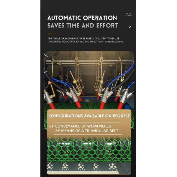 Automatic Sandblasting Machine Sand Blasting Equipment