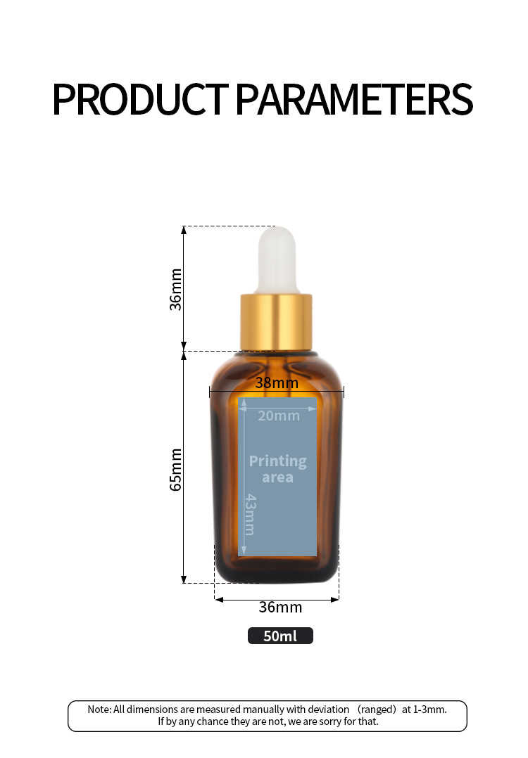 логотипа масла волос контейнера сыворотки капельницы 50ml бутылка сыворотки пустого косметического изготовленного на заказ стеклянная