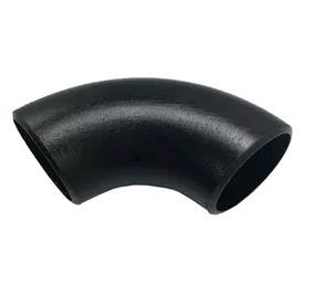 SCH40S Butt Weld Elbow ANSI B16.9 Black Painting Long Radius Carbon Steel