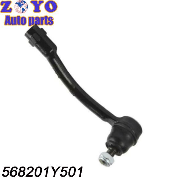 Stainless Steel Ball Joint Tie Rod End 56820-1Y501 for Kia Picanto 2014 Black