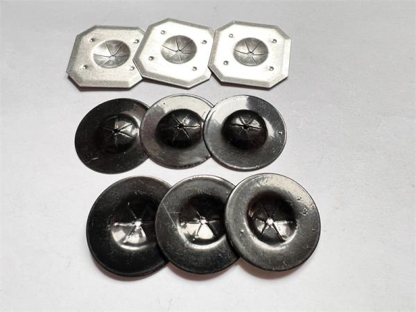 J de alumínio engancha as arruelas de 2.5mm Pin Dia Solar Panel Clips With que instalam a malha do painel solar