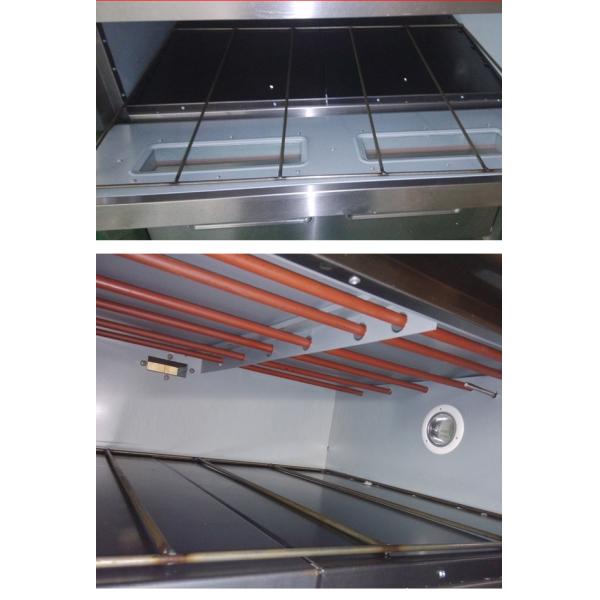 High Temperature Industrial Baking Oven Combination Two Deck Stainless Steel 430