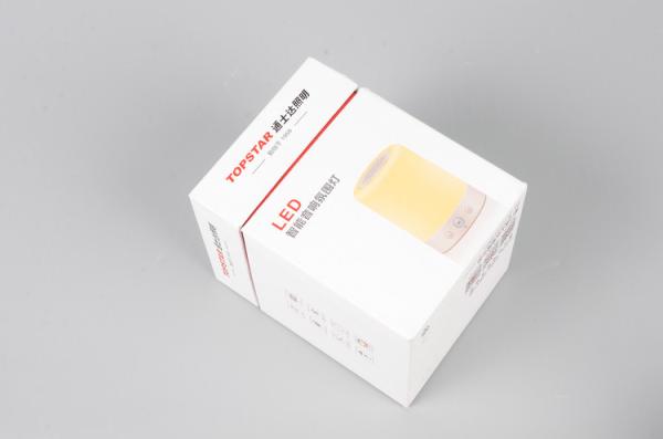Personalised Carton Packaging Boxes , Crack Resistance White Packaging Box