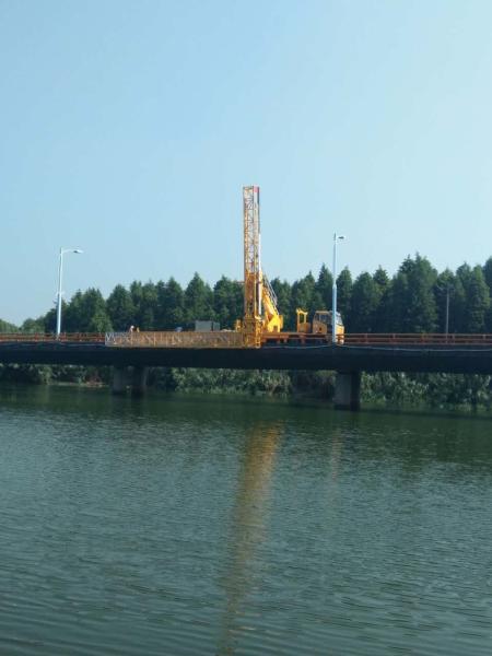 22m Bridge Inspection Platform Under Bridge Access Structure Mounted With Truck
