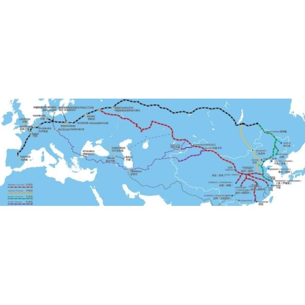 Railway Freight Forwarder China To Europe , Fast Train Freight Shipping