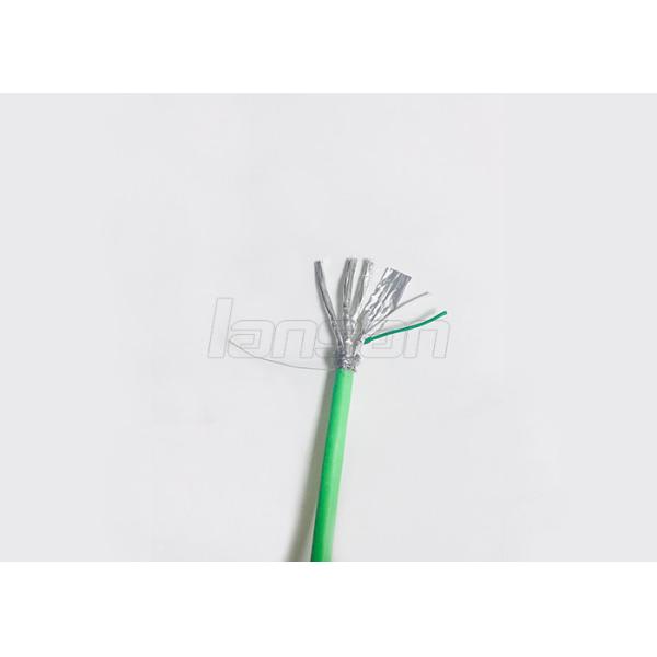 Кабель Lan кота 7 FTP OEM/ODM обнаженный медный с курткой PE PVC проходя тест двуустки