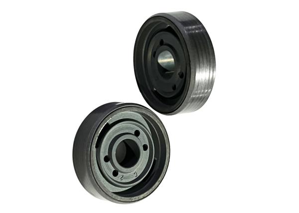 A dureza 60hrb Ptfe contornou o pistão do metal de pó do pistão do amortecedor com vários tamanhos