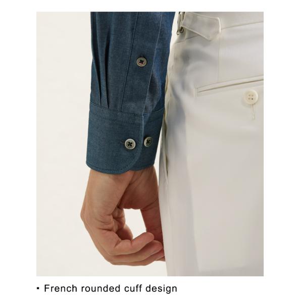 Camisas de estilo corto para hombres de negocios.