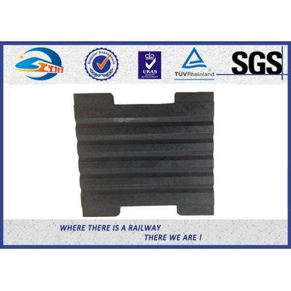Подгонянный HDPE части пластмассы и резины резиновой колодки для железнодорожного крепления